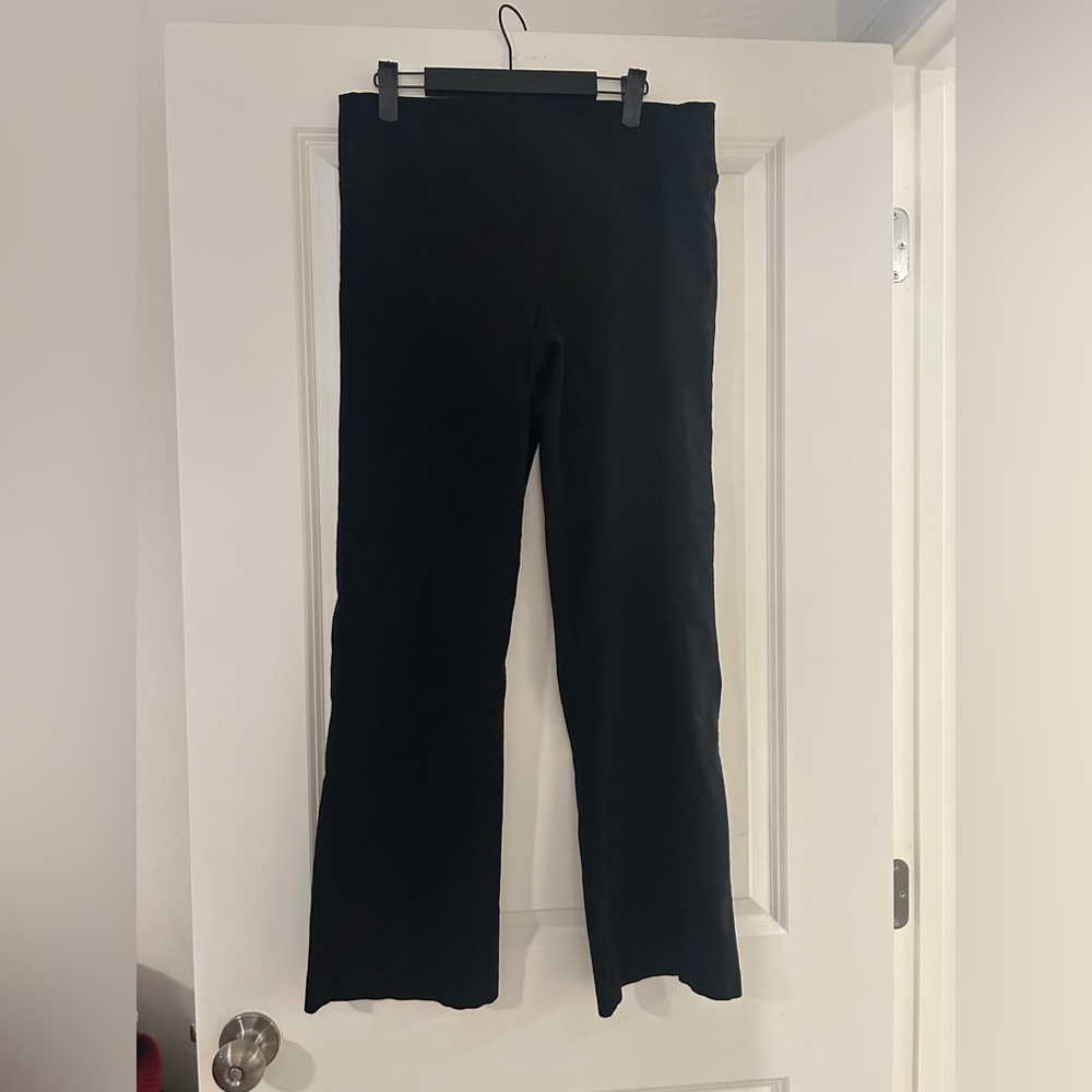 Classic Black Straight Leg Women's Pants